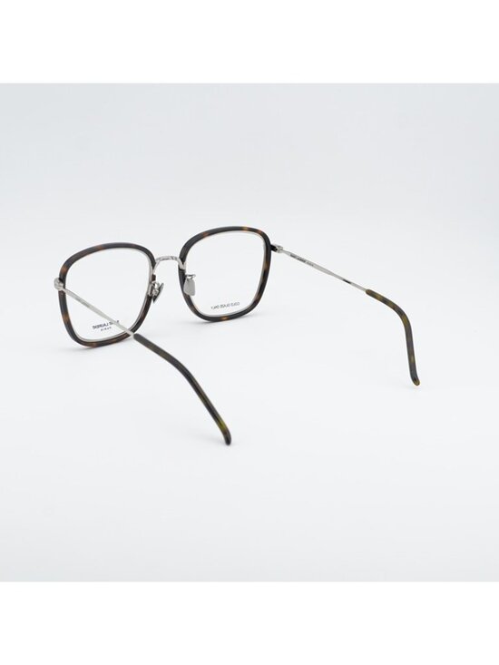 Saint Laurent SL440/F OPT 002 Eyeglasses Havana/Silver 54mm Square Frame main image 11